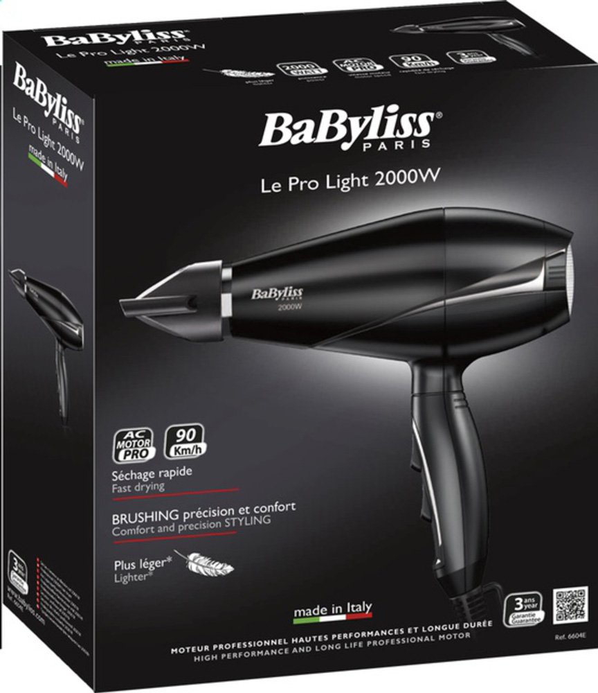 Фен BaByliss 6604 E купить | ELMIR - цена, отзывы, характеристики