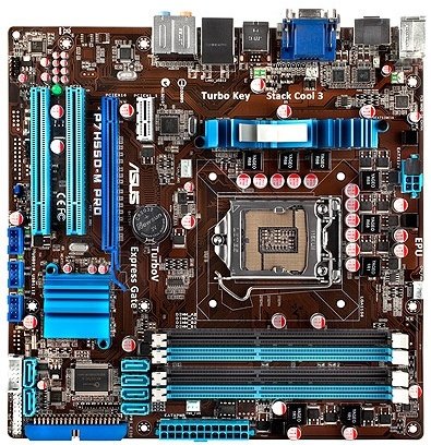 Материнская плата Asus P7H55-M PRO s-1156 H55 купить | Elmir - цена ...