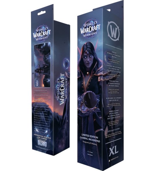 44 ÉLORLYFE グッズ Коврик для мыши Blizzard World Of Warcraft Midnight Xalatath XL