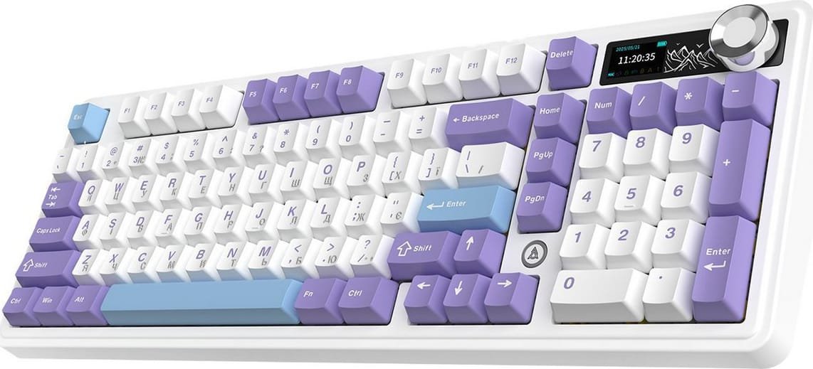 Клавиатура Ajazz AK980 V2 Maillard Switches Purple/White/Blue