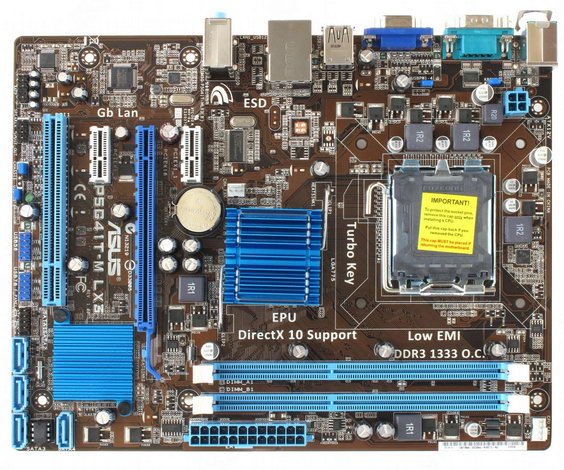 Материнская плата Asus P5G41T-M LX3 s-775 G41 купить | Elmir - цена ...