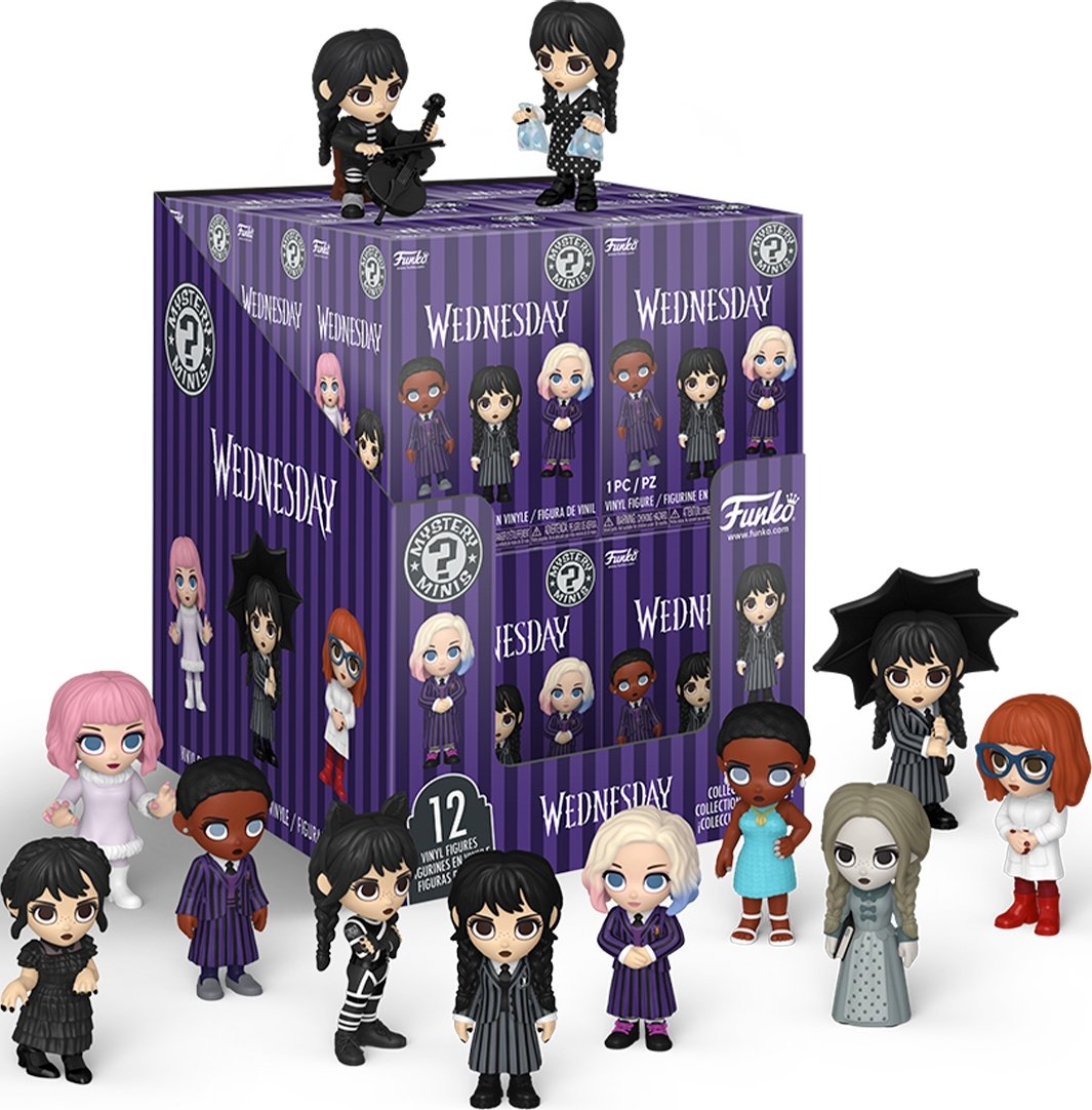 Фигурка-сюрприз Funko Mystery Minis Wednesday Уэнсдей (88394