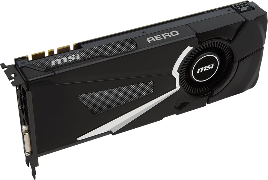 Видеокарта MSI PCI-E GeForce GTX1070 8GB DDR5 (GTX 1070 AERO 8G OC ...