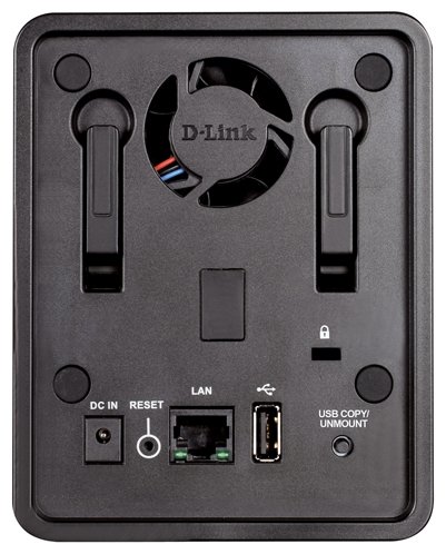 Сетевое хранилище NAS D-Link DNS-325, 2 SATA HDD 3,5" 10/1000Mbit (DNS ...