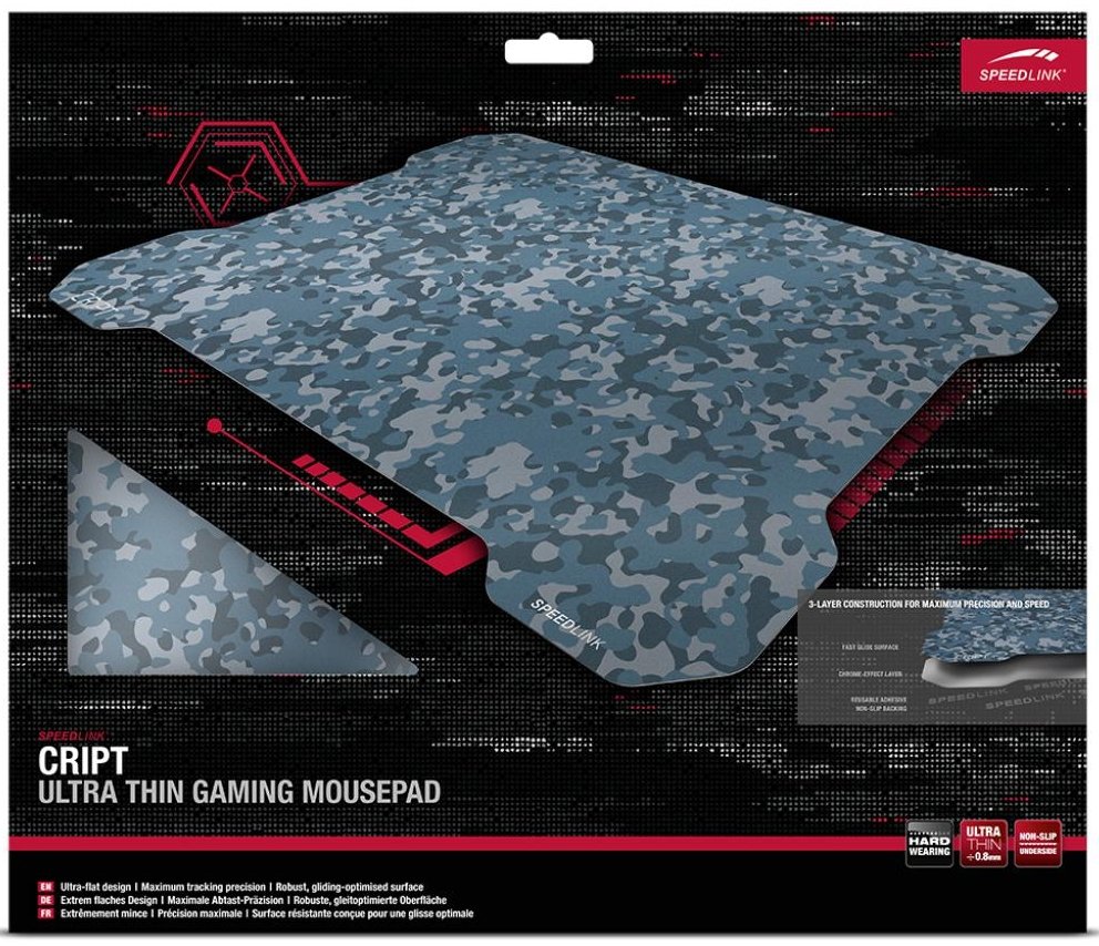 Коврик Speedlink Cript Ultra Thin Gaming Mousepad Camouflage (SL-620102 ...