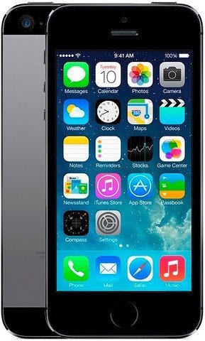Мобільний телефон Apple iPhone 5S 16GB A1457 Space Gray (FE432UA/A