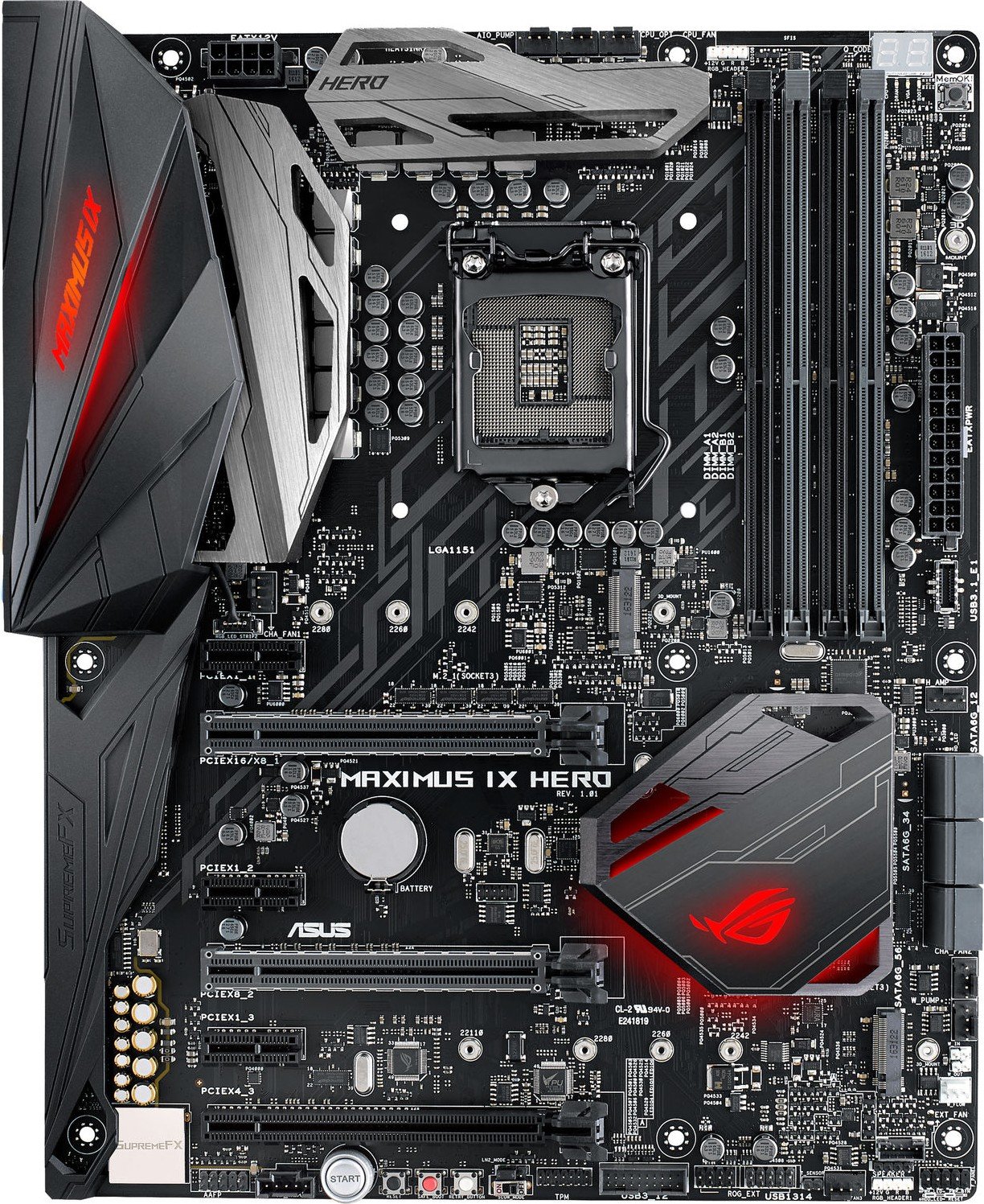 Материнская плата Asus ROG Maximus IX Hero s-1151 Z270 купить