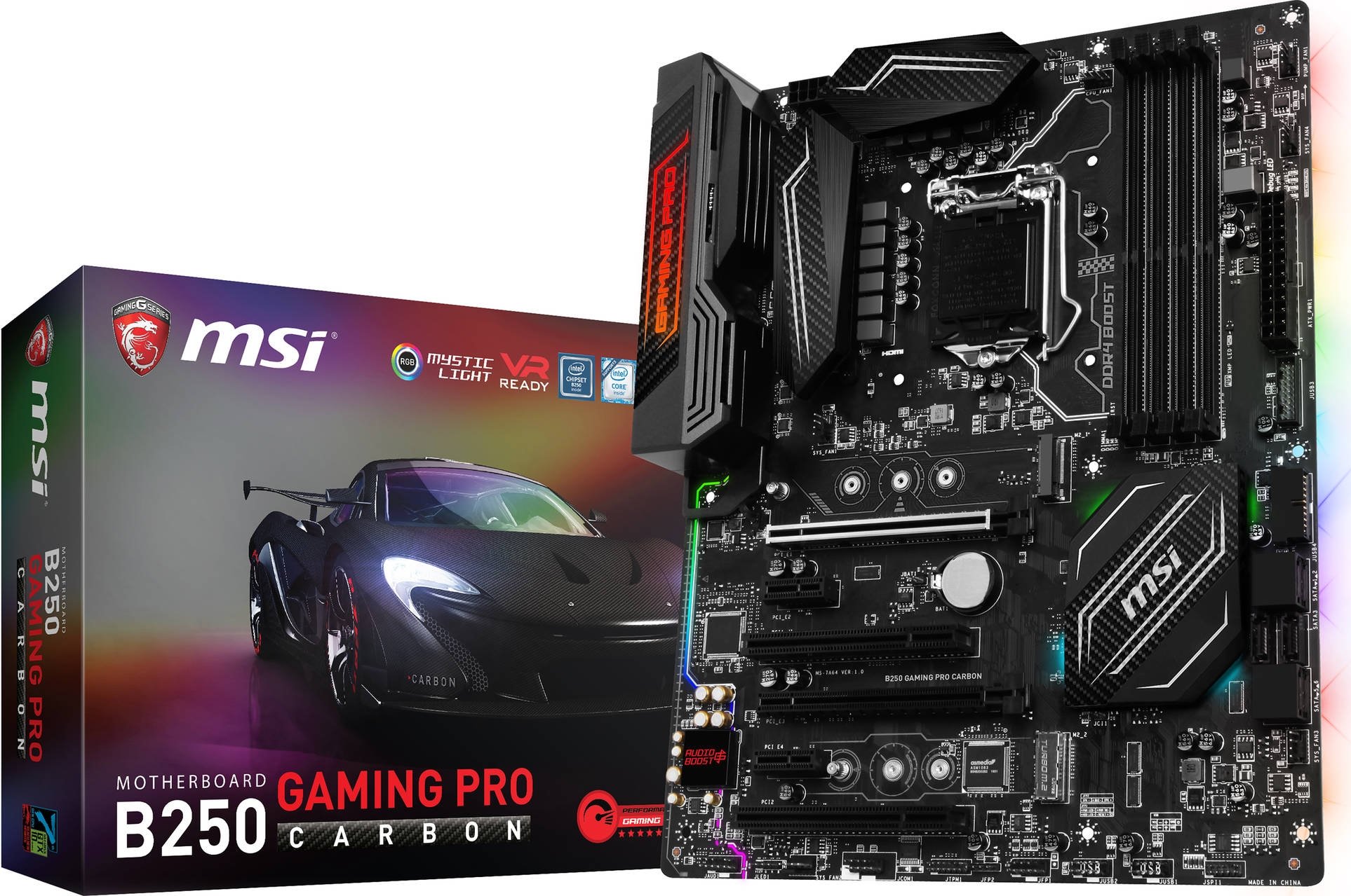 Материнская плата MSI B250 Gaming Pro Carbon s-1151 B250 купить | Elmir ...