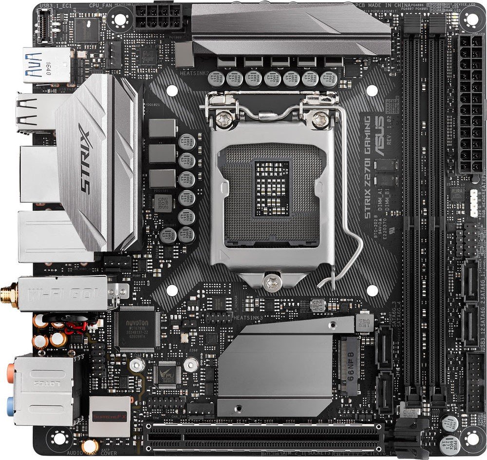 Материнская плата Asus ROG STRIX Z270I Gaming s-1151 Z270 купить ...