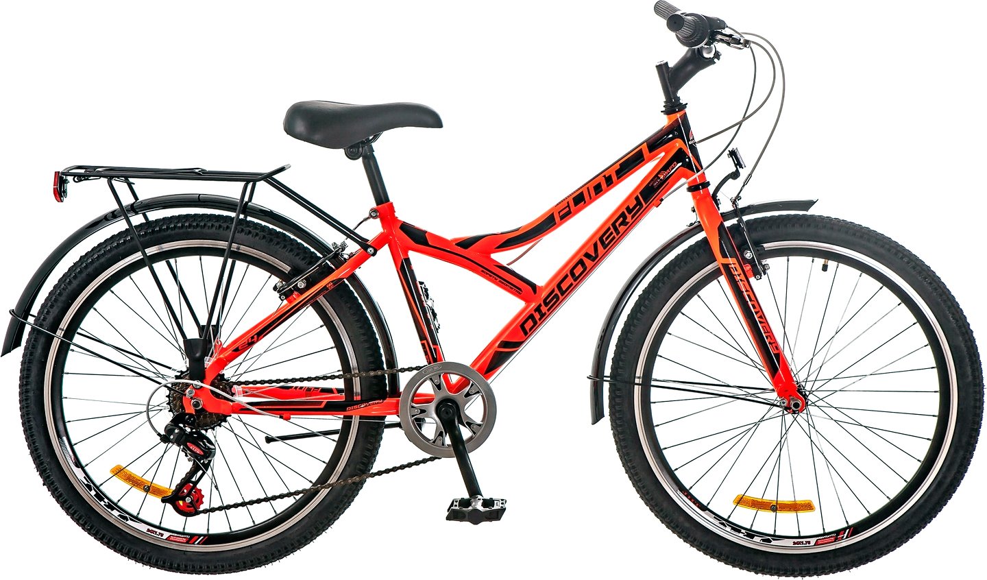 Велосипед Discovery Flint Red/Black 24" рама - 14" 2017 (OPS-DIS-24-057 ...
