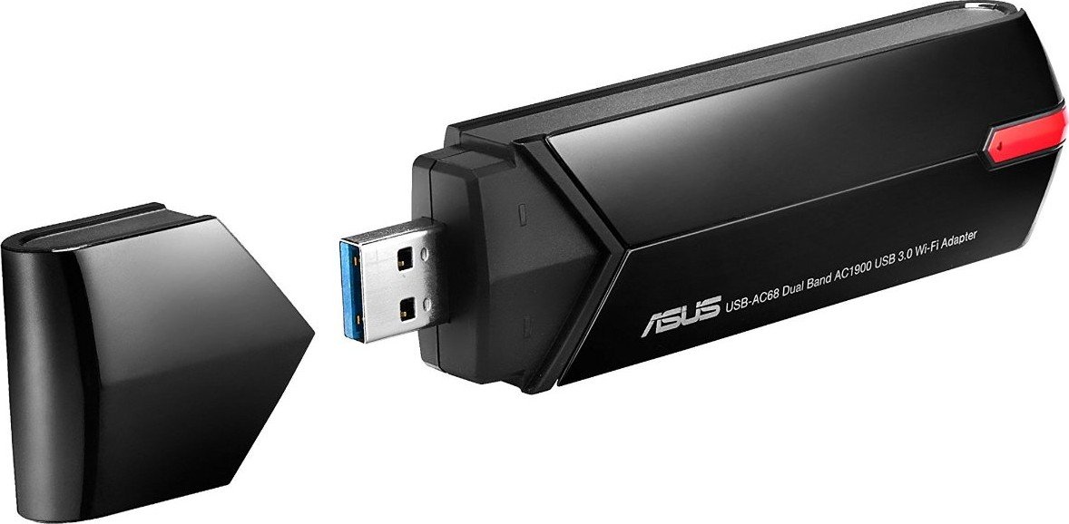 WiFi-адаптер USB Asus USB-AC68 купить | Elmir - цена, отзывы ...