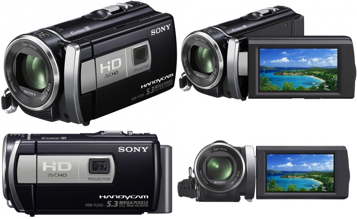 Цифровая видеокамера Sony Handycam HDR-PJ200 Black купить | ELMIR ...