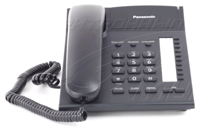 Телефон Panasonic KX-TS2382UAB Black купить | ELMIR - цена, отзывы ...