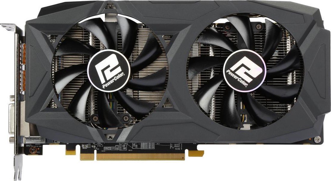 Видеокарта PowerColor PCI-E Radeon RX 580 4GB DDR5 Red Dragon (AXRX 580 ...