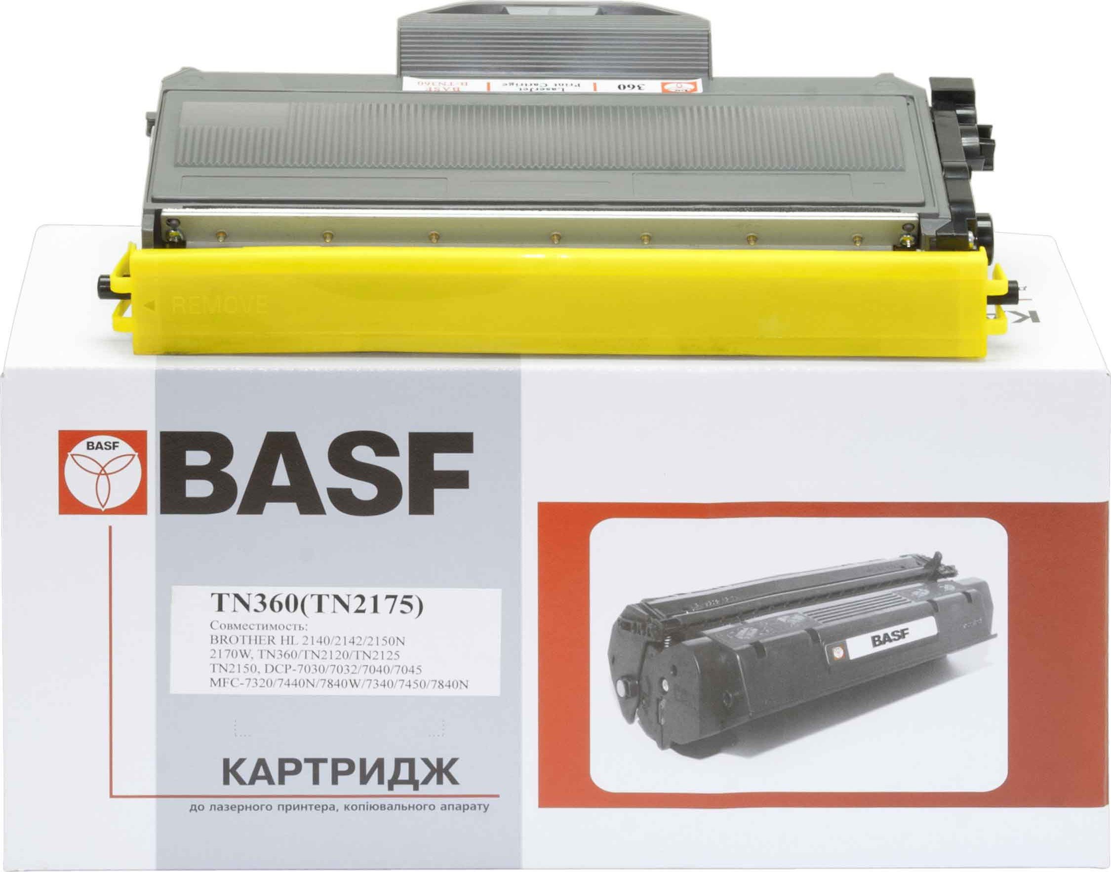 Картридж BASF Brother TN2175/TN360 Black (BASF-KT-TN2175) купить ...