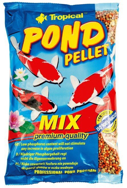 Корм для прудовых рыб Tropical Pond Pellet Mix 1 л /130 г (41104 ...