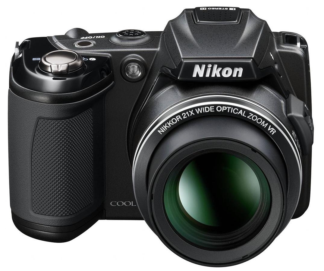Цифровая фотокамера Nikon Coolpix L120 Black купить | ELMIR - цена ...